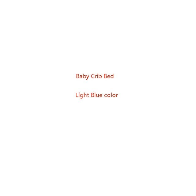 Portable Anti-rollover Baby Crib Nest Bed With Pillow - Light Blue TI179AB image