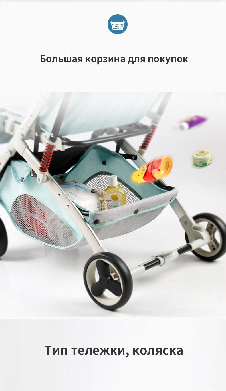 Babyfond 5.8 kg Portable Light Carriage Newborn Baby Stroller image 9