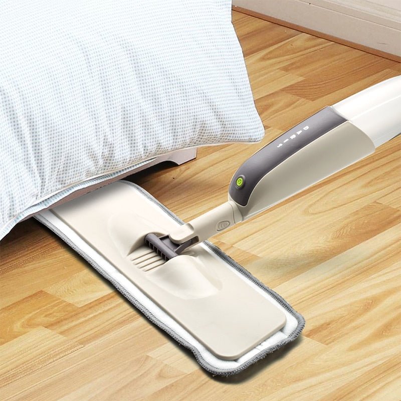 Spray Floor Mop with Reusable Microfiber Pads image 5