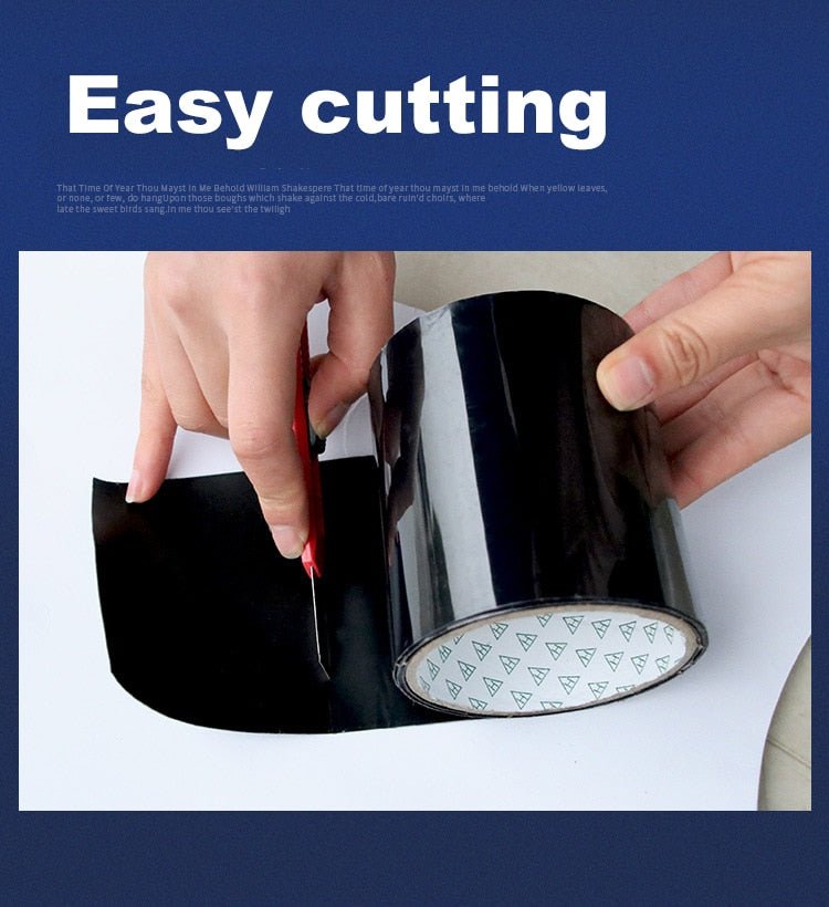 1.52m Adhesive Super Strong Fiber Waterproof Stop Leaks Repair Tape Seal image 5