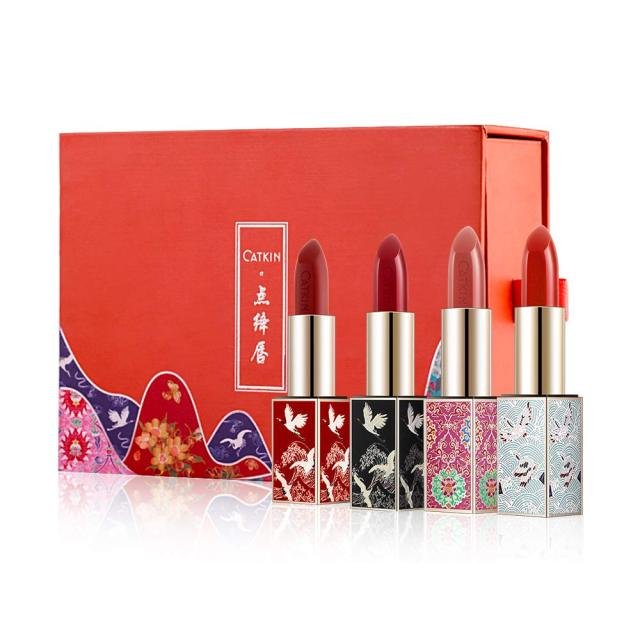 CATKIN Eternal Smooth Soft Texture Love Rouge Lipstick - 4PCS Set image