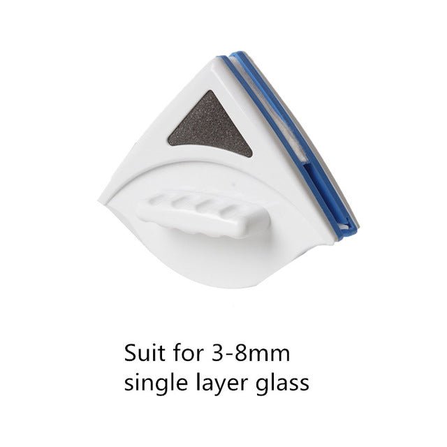 Handheld Portable Double Sided Magnetic Window and Glass Cleaning Brush - 3-8mm image