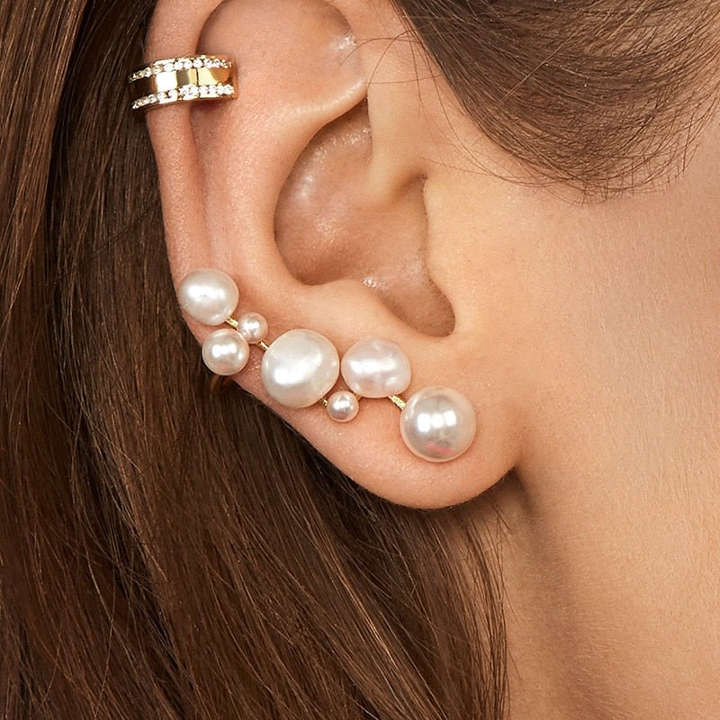 Bohemian Imitation Trendy Small Clip No-Piercing Earrings Cuff For Women and Girls image 22