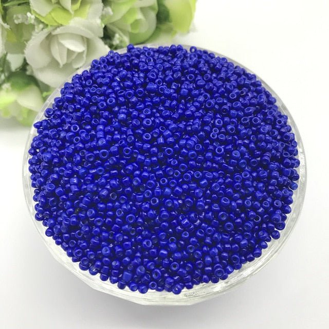 1000pc Czech Glass Seed Beads Accessories for Bracelet and Necklace Jewelry Making - 35 image