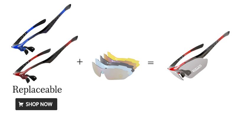 RockBros Polarized Cycling SunGlasses image 20