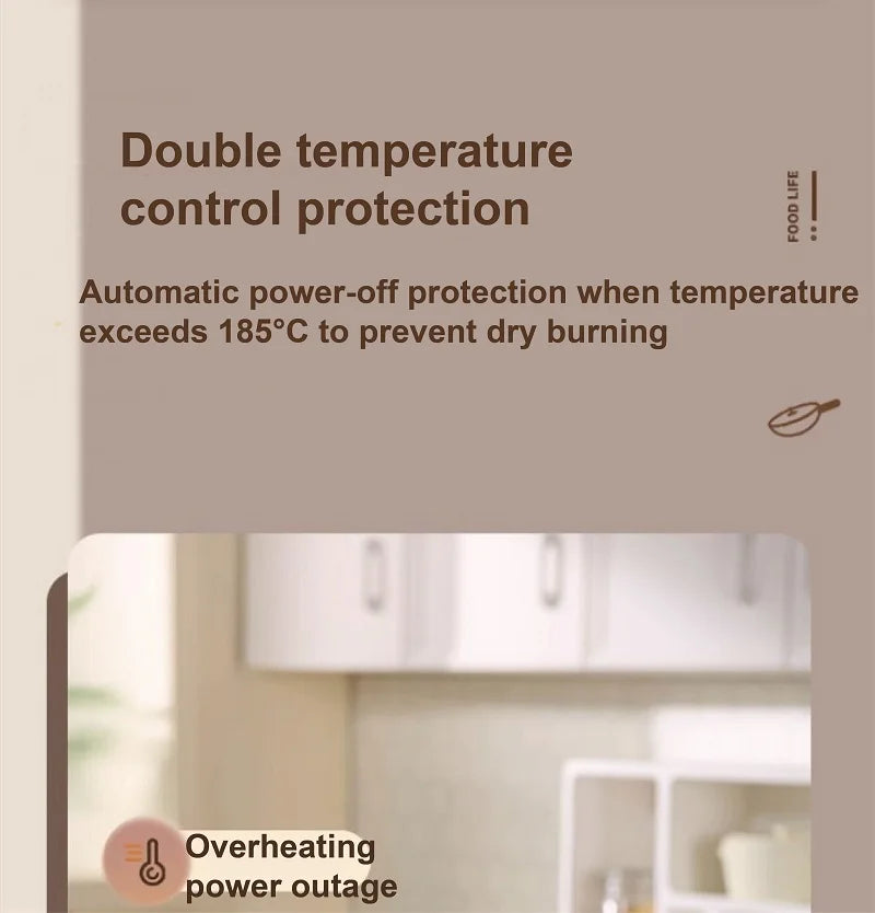 Smart Electric Multi-function Electric Pot Steamer Non-stick Fry Pan image 23