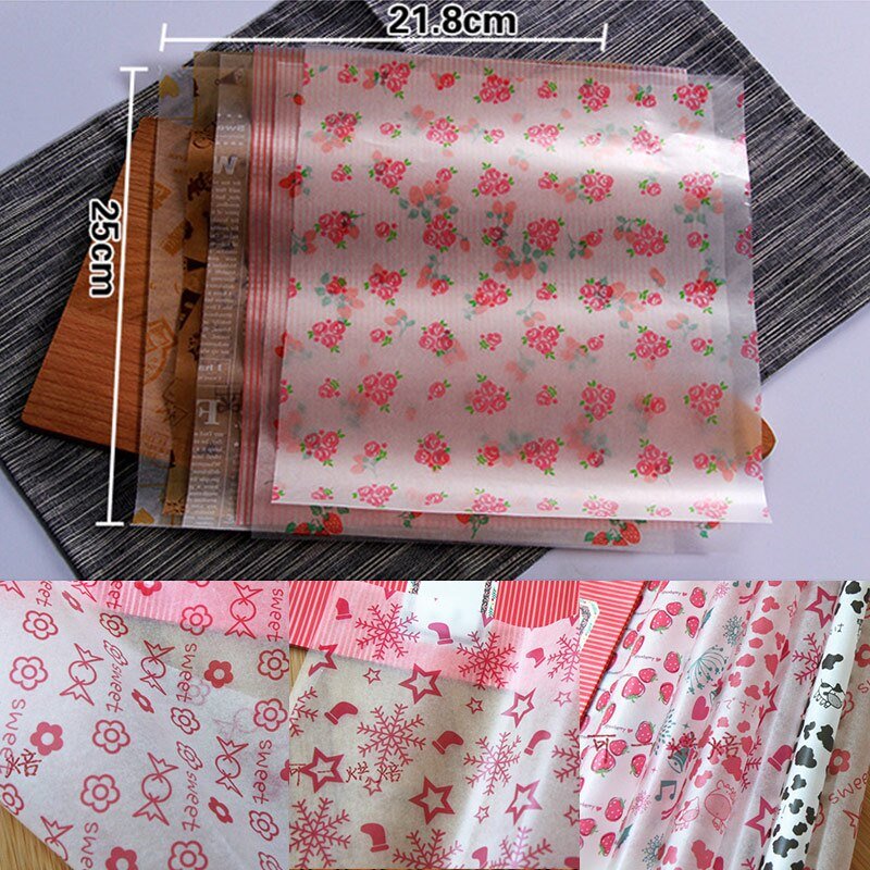 50Pcs/Lot Wax Food Grade Paper | Paper Food Wrappers image 19