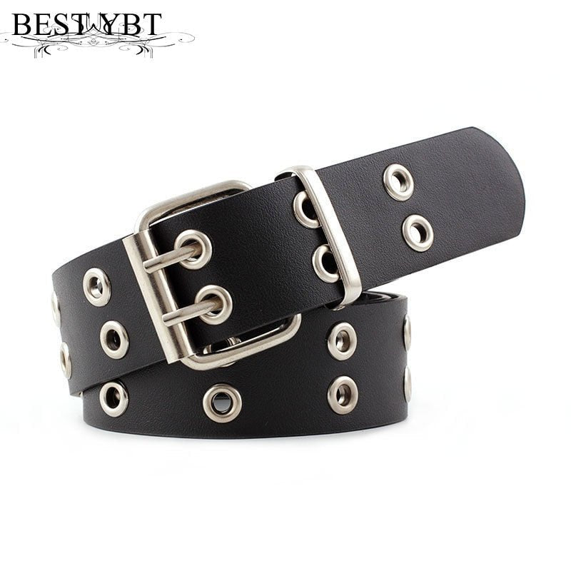 YBT Women Leather Pin Buckle Belt image 9