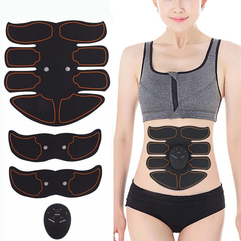 Smart EMS Electric Pulse Treatment Massager | Home Fitness Abdominal Muscle Stimulator image 19