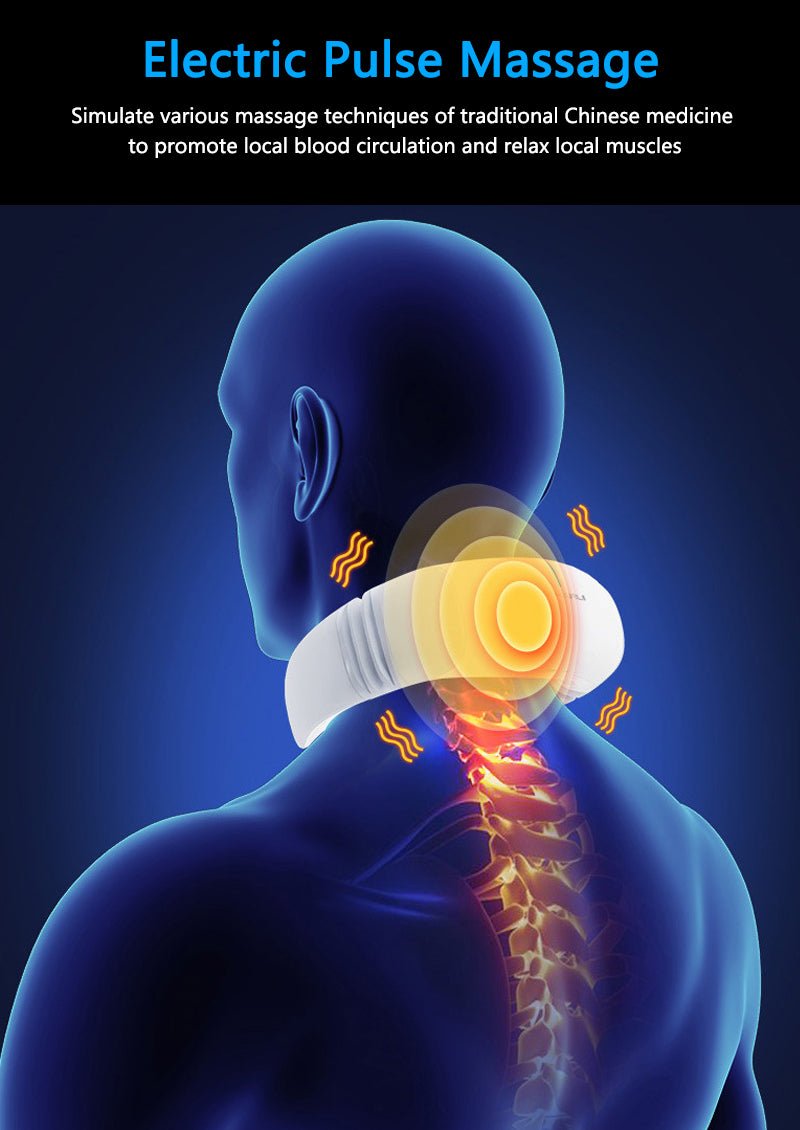 Electric Neck Massager with Infrared Heating for Pain Relief and Relaxation image 13