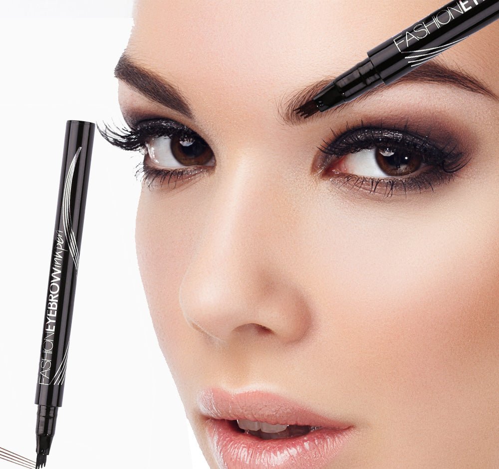 5-Color Four-Pronged Eyebrow Pencil Eyebrow Brush Split Liquid Waterproof Long-Lasting Eyebrows Enhancer Pencil Eyebrow Shadow image 46
