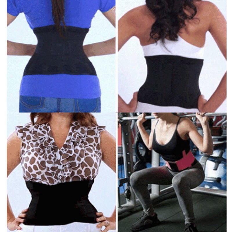 Womens Cincher Trimmer Tummy Slimming Belt Body Waist Trainer Postpartum Corset Shaper image 15