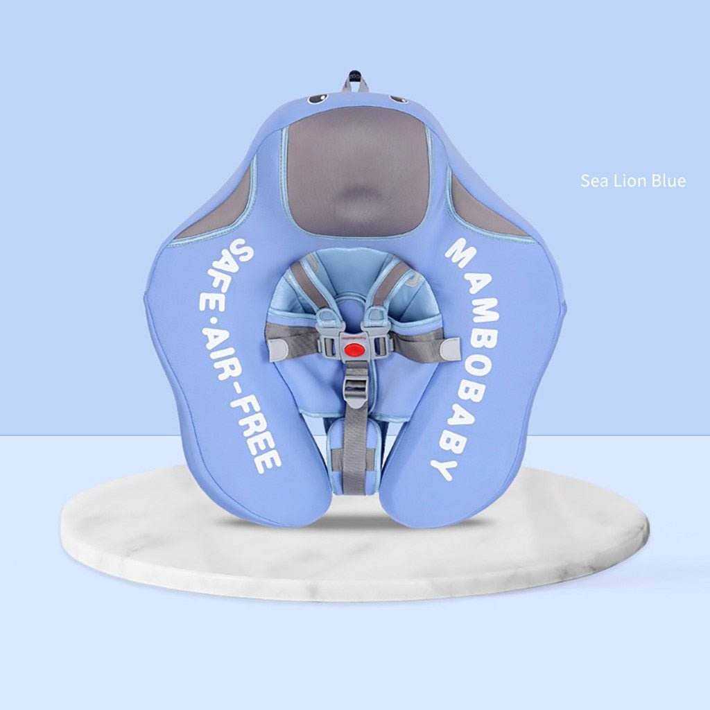 Mambo Baby Non Inflatable Swimming Summer Float Sunshade Ring with Canopy image 3