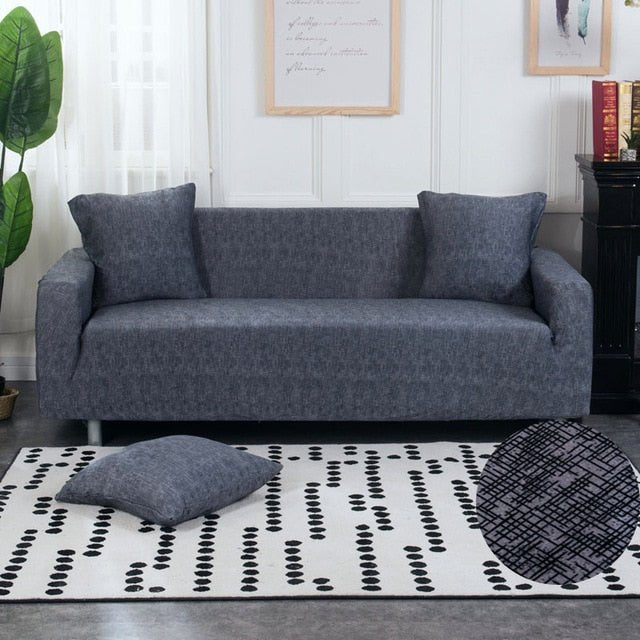 Elastic Stretch Sectional Sofa Slipcovers image 3