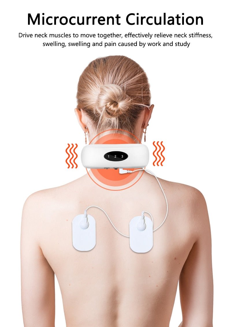 Electric Neck Massager with Infrared Heating for Pain Relief and Relaxation image 12