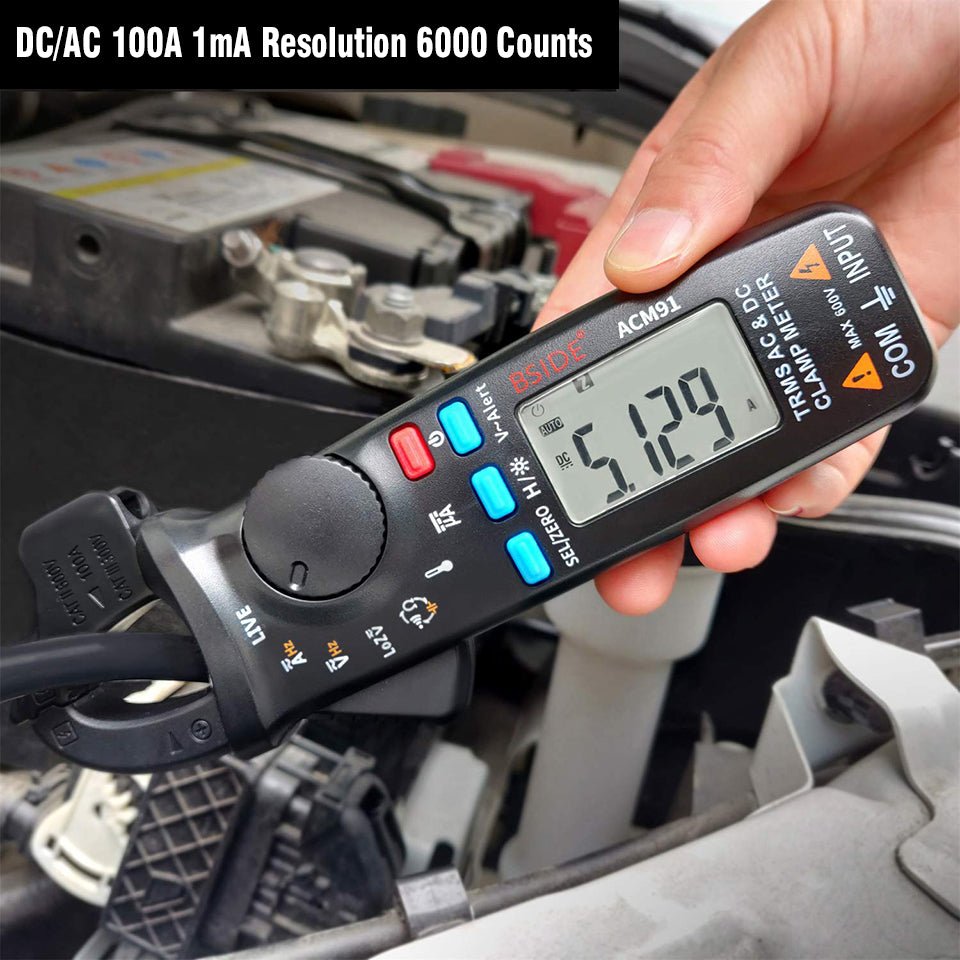 High-Precision Digital Clamp Meter – T-RMS Multimeter for DC/AC, Voltage, Temp, and More image 26