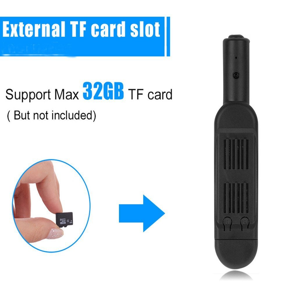 Full HD 1080P Mini Wearable Secret Camera Pen Camera with Support 32GB Card image 13