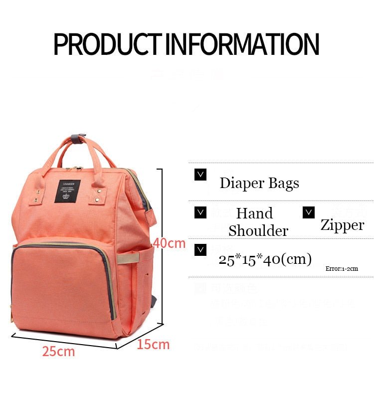 Baby Multipurpose Diaper Travel Backpack Bag image 33