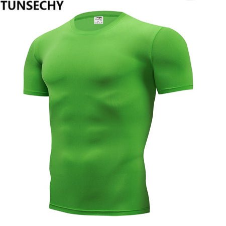 Men's Short Sleeve Compression T-shirts image 2