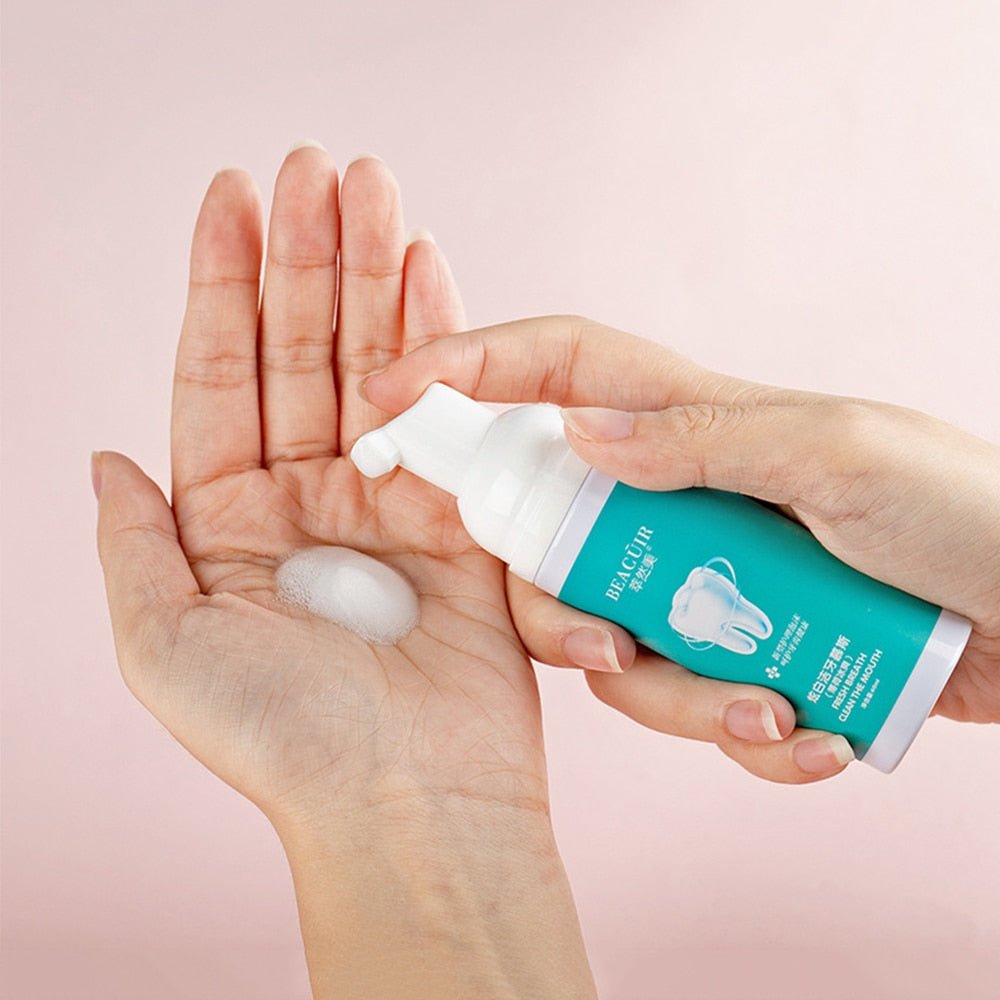 BEACUIR Tooth Whitening Cleaning Mousse – Fresh Breath & Bright Teeth Toothpaste image 8