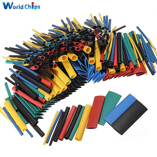 Polyolefin Heat Shrink Tubing Cable Sleeves Wrap | Heat Shrink Tubing Wire Wrap Cable Sleeve Assortment Electric Insulation Tube image 0