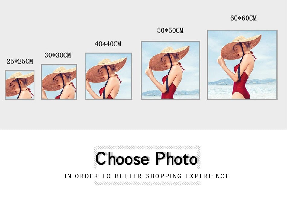DIY Personalised Custom Oil Paint By Numbers Photo Drawing Canvas image 6