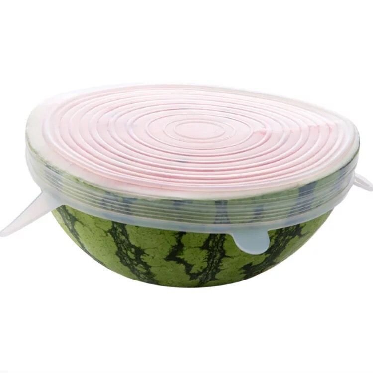 6PCS Universal Silicone Stretch Lids image 1