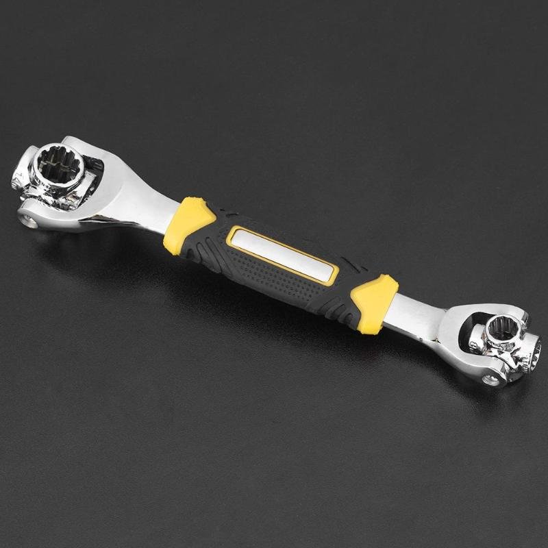 48 in 1 Socket 360 Degree Rotation Universal Wrench Spanner Work with Spline Bolts image 13