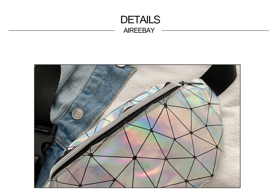 AIREEBAY Holographic Waist Bags/Pouch image 15