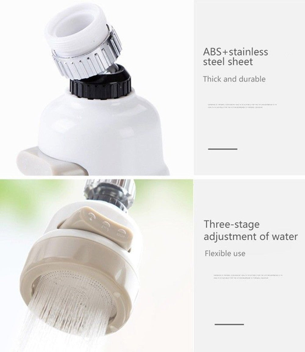 Rotatable Anti-splash Tap Booster Faucet Sprayer Shower Head image 13
