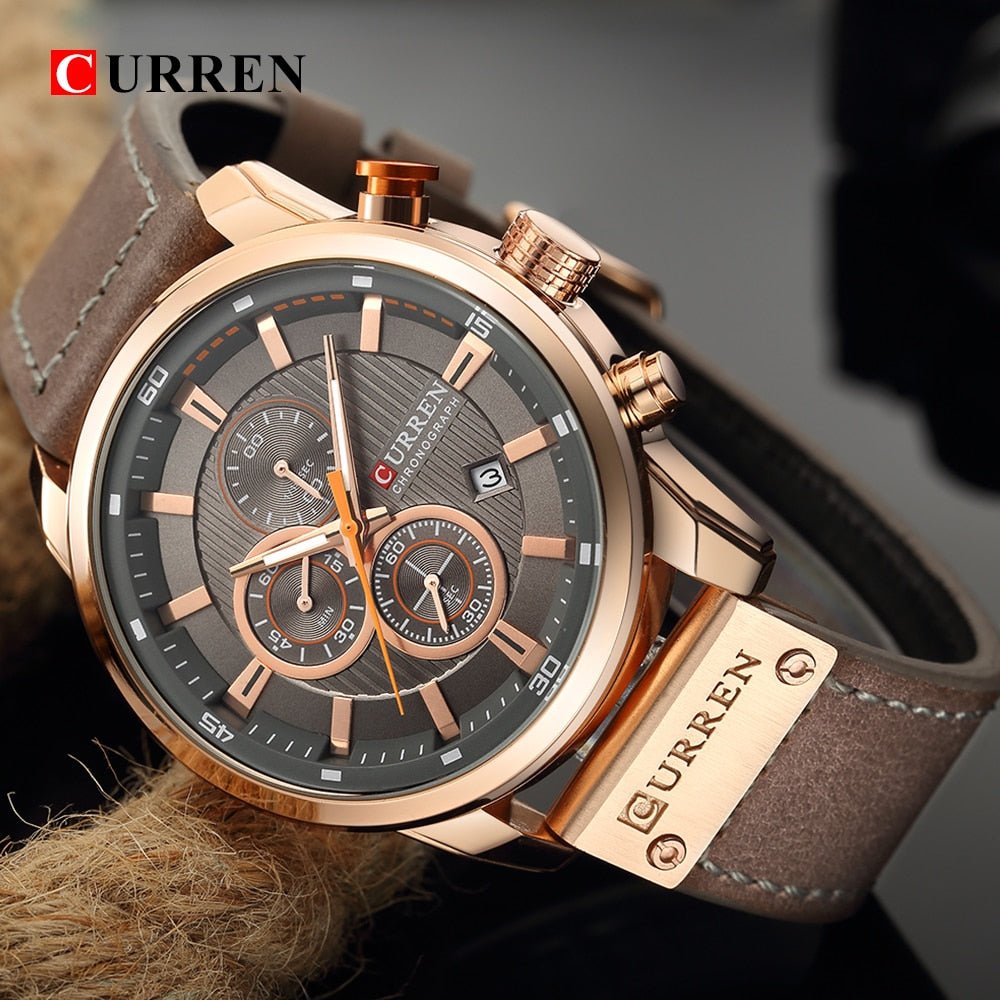 Top Brand Luxury Chronograph Quartz Watch image 5