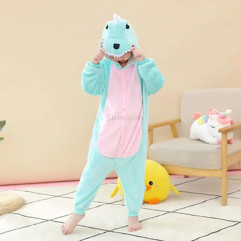 Unisex Animal Onesies for Adults | Unicorn, Lion, Panda, Cat Kigurumi Pajamas & Winter Sleepwear image 31