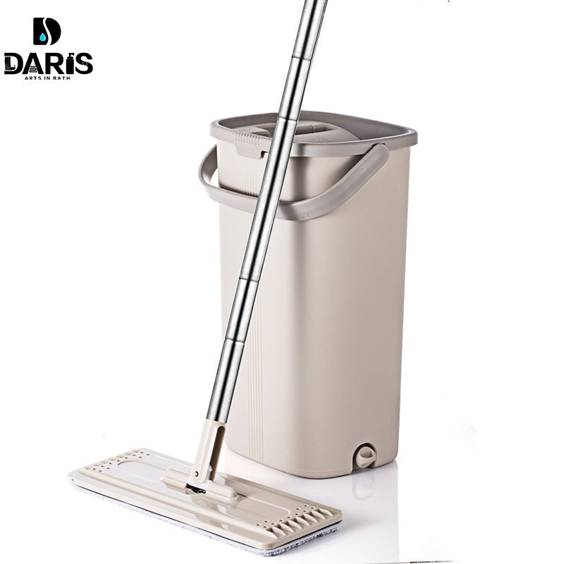 Hands-free Flat Squeeze Mop and Bucket Wringer image 23