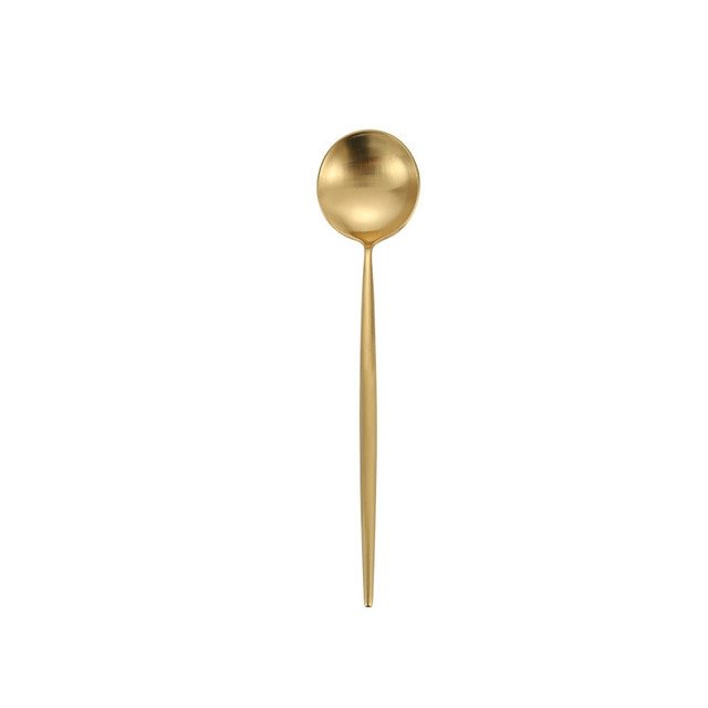 Gold Stainless Steel Cutlery Set image 30