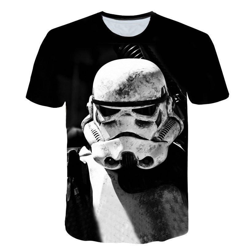 New Novelty 3D Printed Kids Compression Tee-shirt image 62