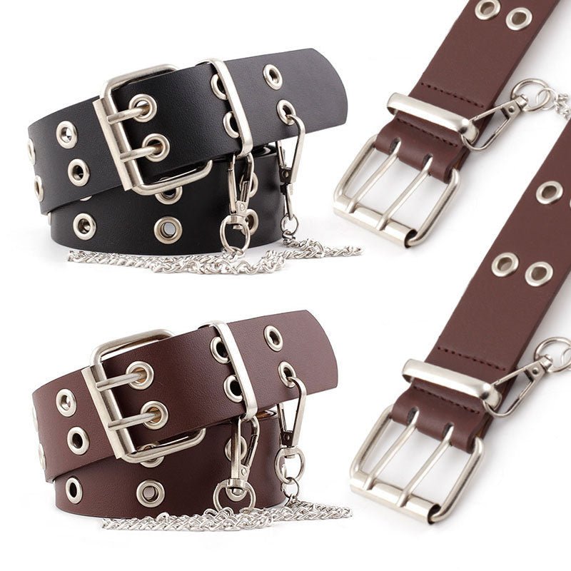 YBT Women Leather Pin Buckle Belt image 2