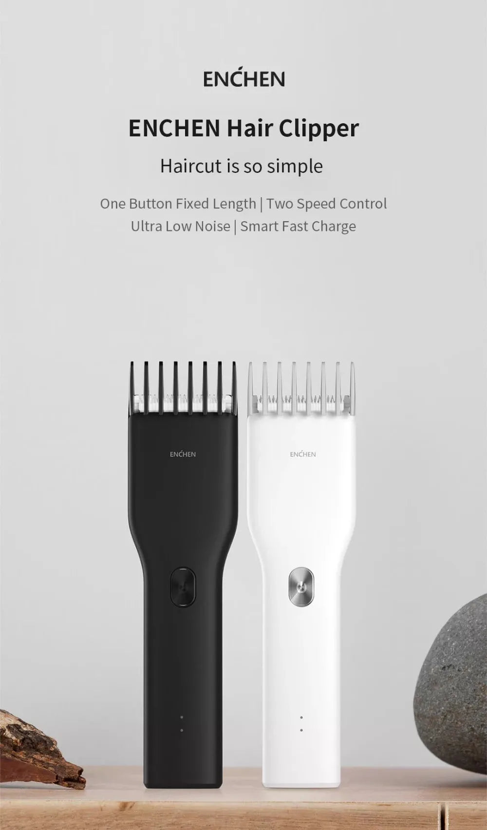 ENCHEN Boost USB Electric Hair Clippers | Professional Cordless Trimmer for Men, Kids, & Adults image 10