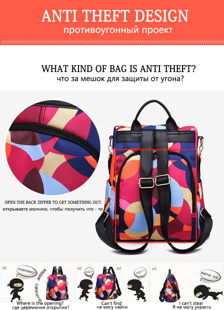 Large Capacity Women School Backpack image 19