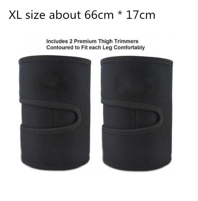 Neoprene Leg Shaper and Thigh Trimmers - Black without box XL image