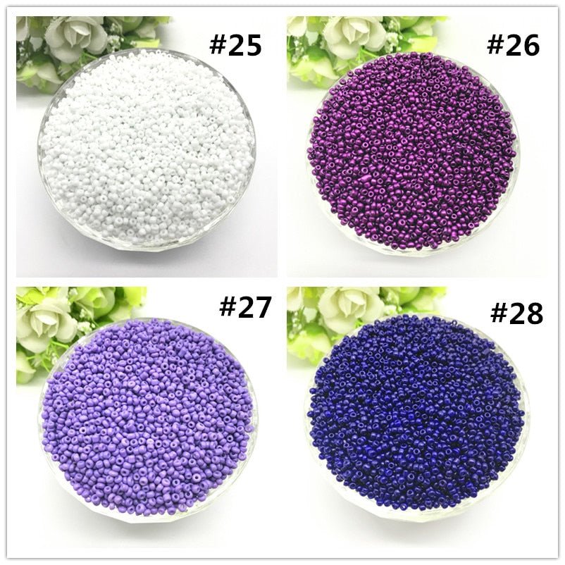 1000pc Czech Glass Seed Beads Accessories for Bracelet and Necklace Jewelry Making image 5