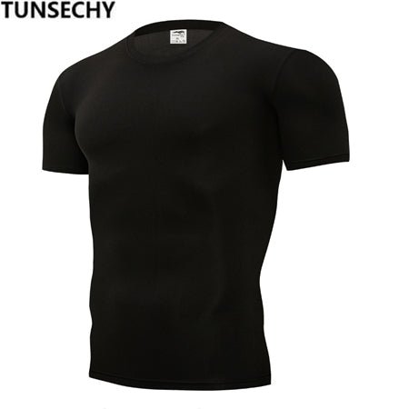 Men's Short Sleeve Compression T-shirts image 43