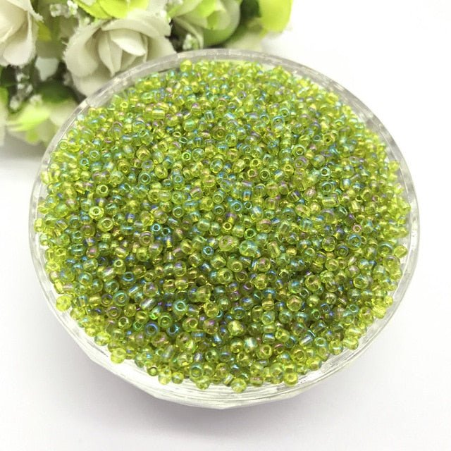 1000pc Czech Glass Seed Beads Accessories for Bracelet and Necklace Jewelry Making - 56 image