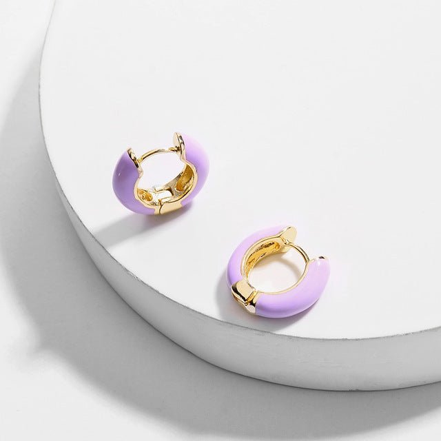 Bohemian Imitation Trendy Small Clip No-Piercing Earrings Cuff For Women and Girls - 2pcs Style 21 image