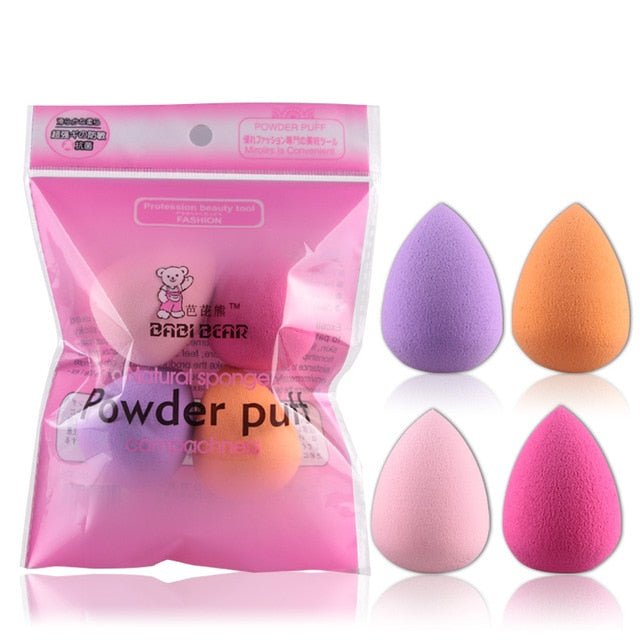 4 Piece/Pack Cosmetic Foundation Puff Beauty Makeup Sponges image 6