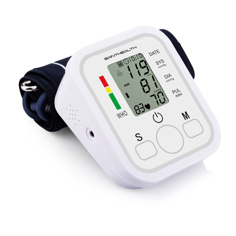 Saint Health Automatic Upper Arm Blood Pressure Monitor – Accurate Sphygmomanometer for Arterial Pressure Measurement image 8
