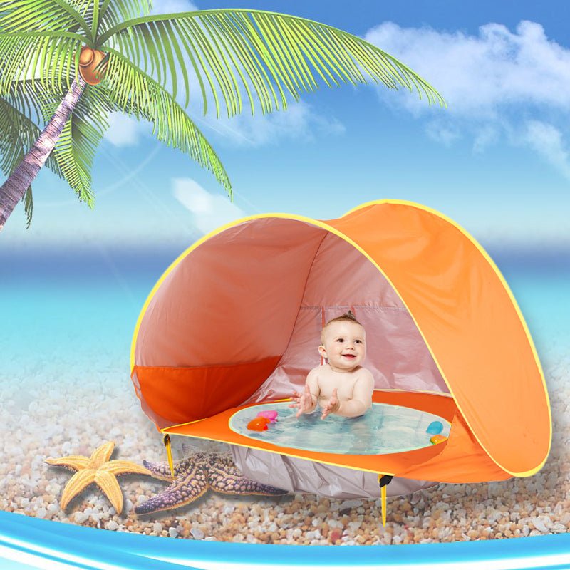 UV Protection Baby Beach Games Tent image 16