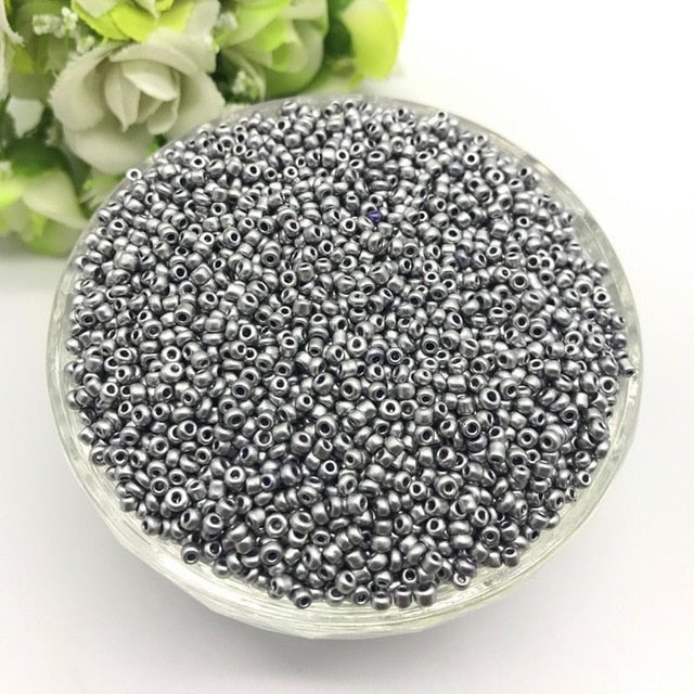 1000pc Czech Glass Seed Beads Accessories for Bracelet and Necklace Jewelry Making - 24 image