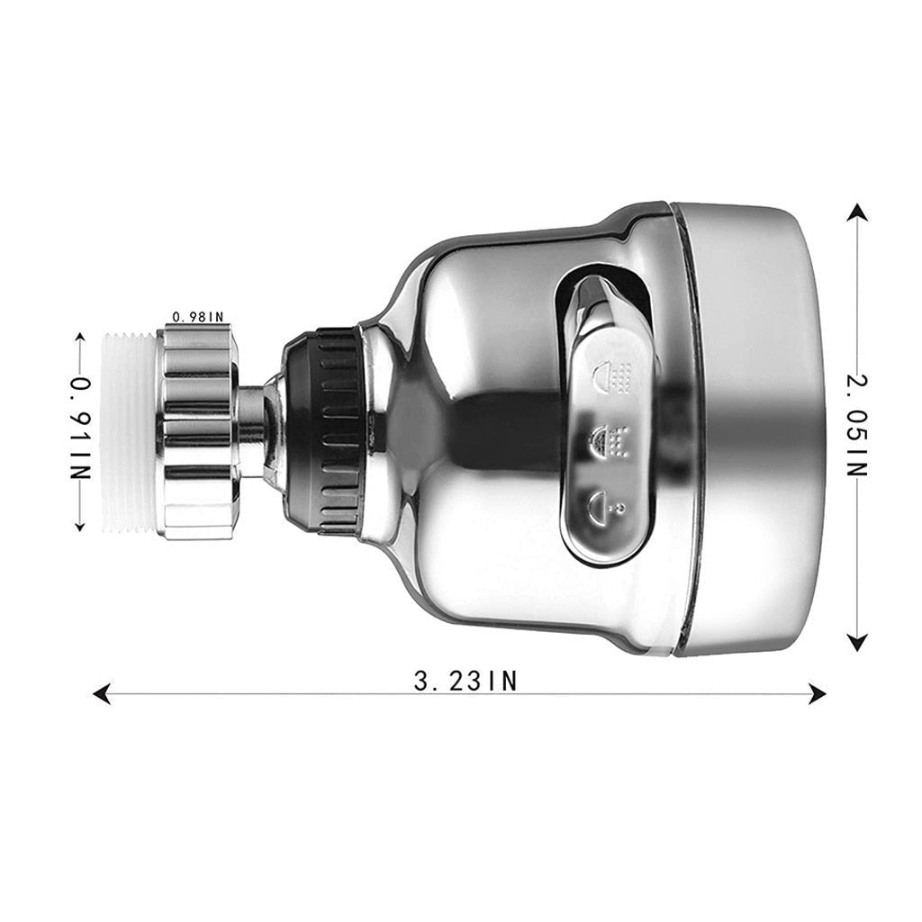 Rotatable Anti-splash Tap Booster Faucet Sprayer Shower Head image 24