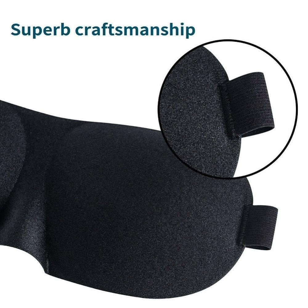 Soft Portable Sleeping Travel Eye Mask image 2