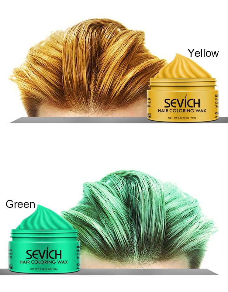 Temporary Hair Color Wax Dye Cream image 5